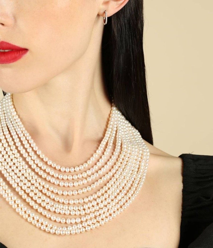 Women Stephen Einhorn | Josephine Ten Strand Pearl Necklace