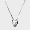 Women Stephen Einhorn | Large Carved Skull Necklace