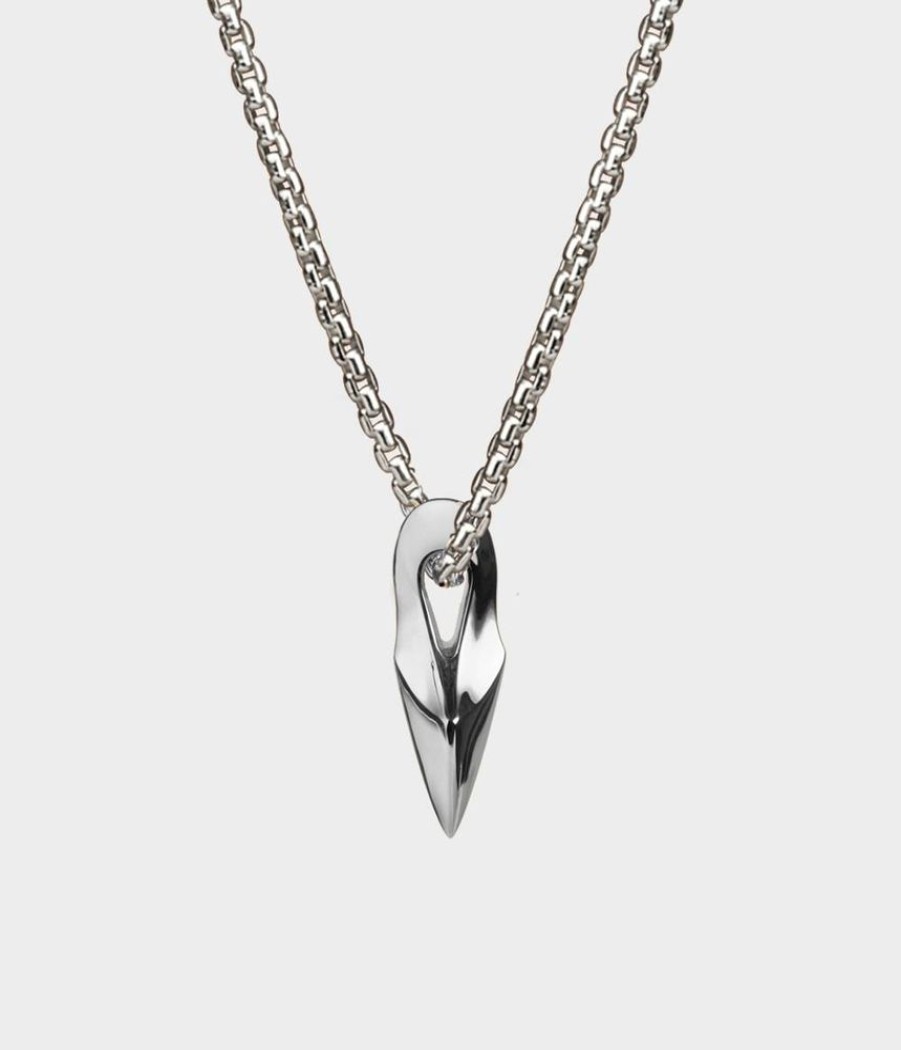 Women Stephen Einhorn | Large Arrowhead Necklace