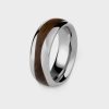 Men Stephen Einhorn | Thames Wood London Oak Wave Ring