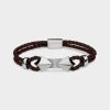 Men Stephen Einhorn | Arrowhead Leather Noose Bracelet