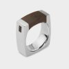 Men Stephen Einhorn | Thames Wood London Oak Mortice Ring