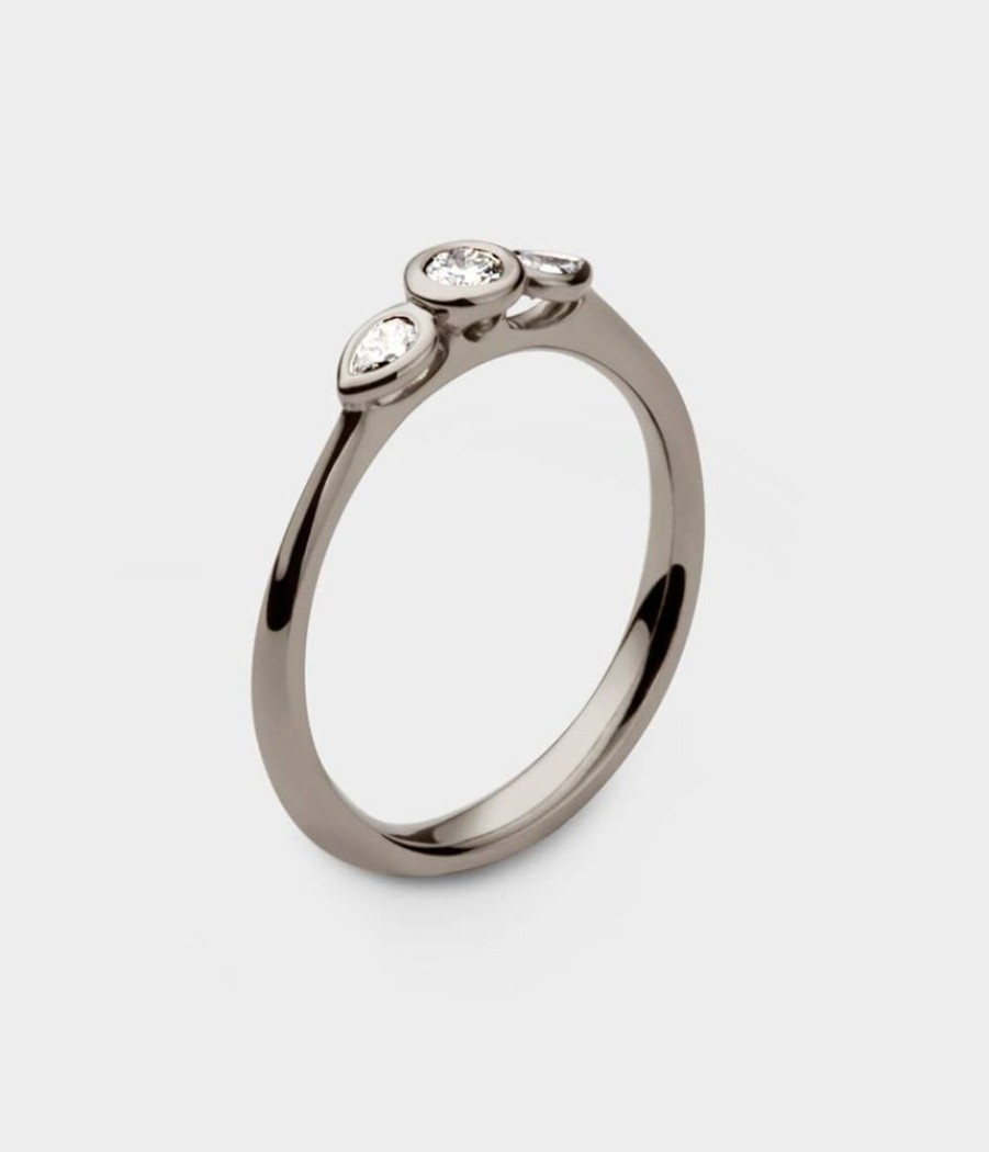 Women Stephen Einhorn | Angel Three Stone Engagement Ring