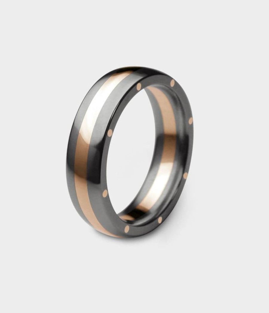 Women Stephen Einhorn | Metal Geo Ellipse Slim Ring