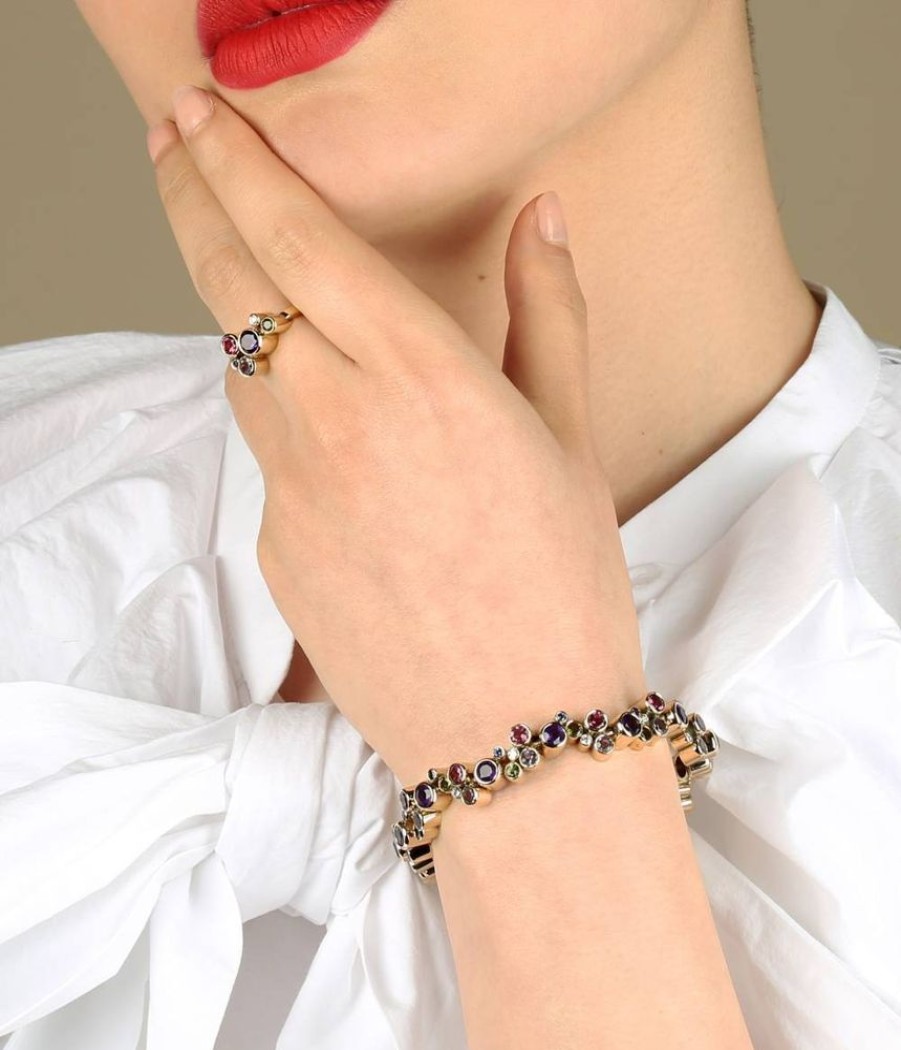 Women Stephen Einhorn | Roundhaus Diamond & Gemstone Bracelet