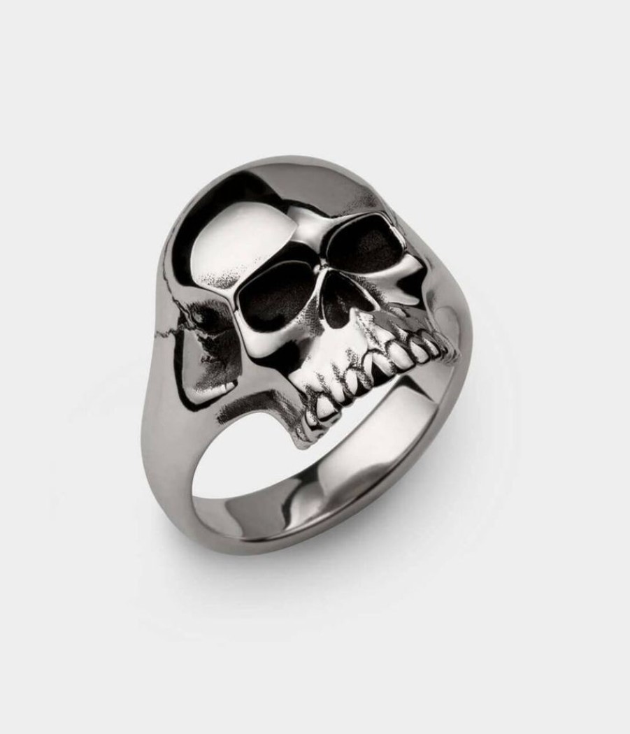 Men Stephen Einhorn | Skull Men'S Ring