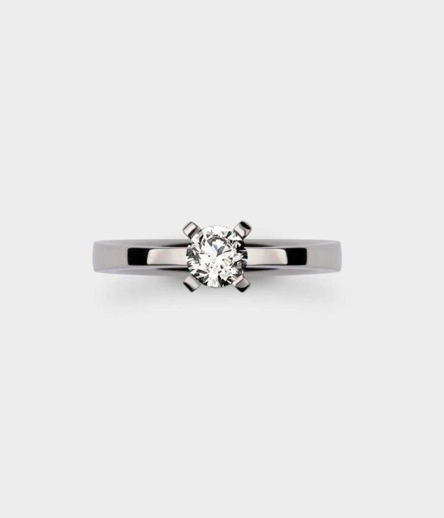 Women Stephen Einhorn | Radiant Light Solitaire Engagement Ring