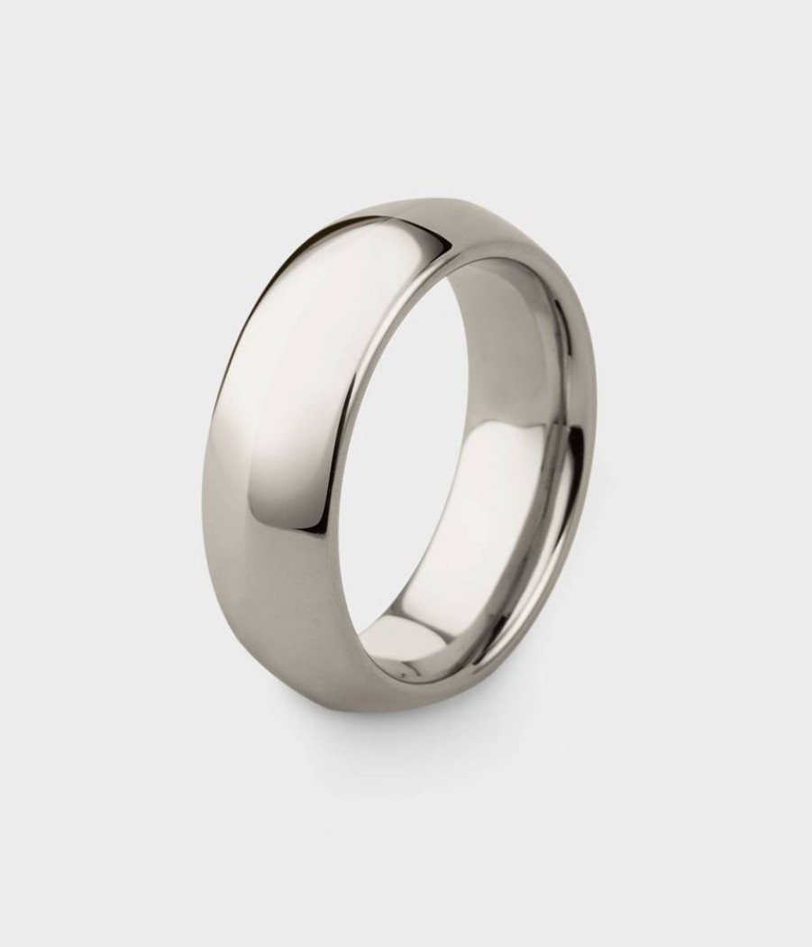 Men Stephen Einhorn | Angel Wide Wedding Ring