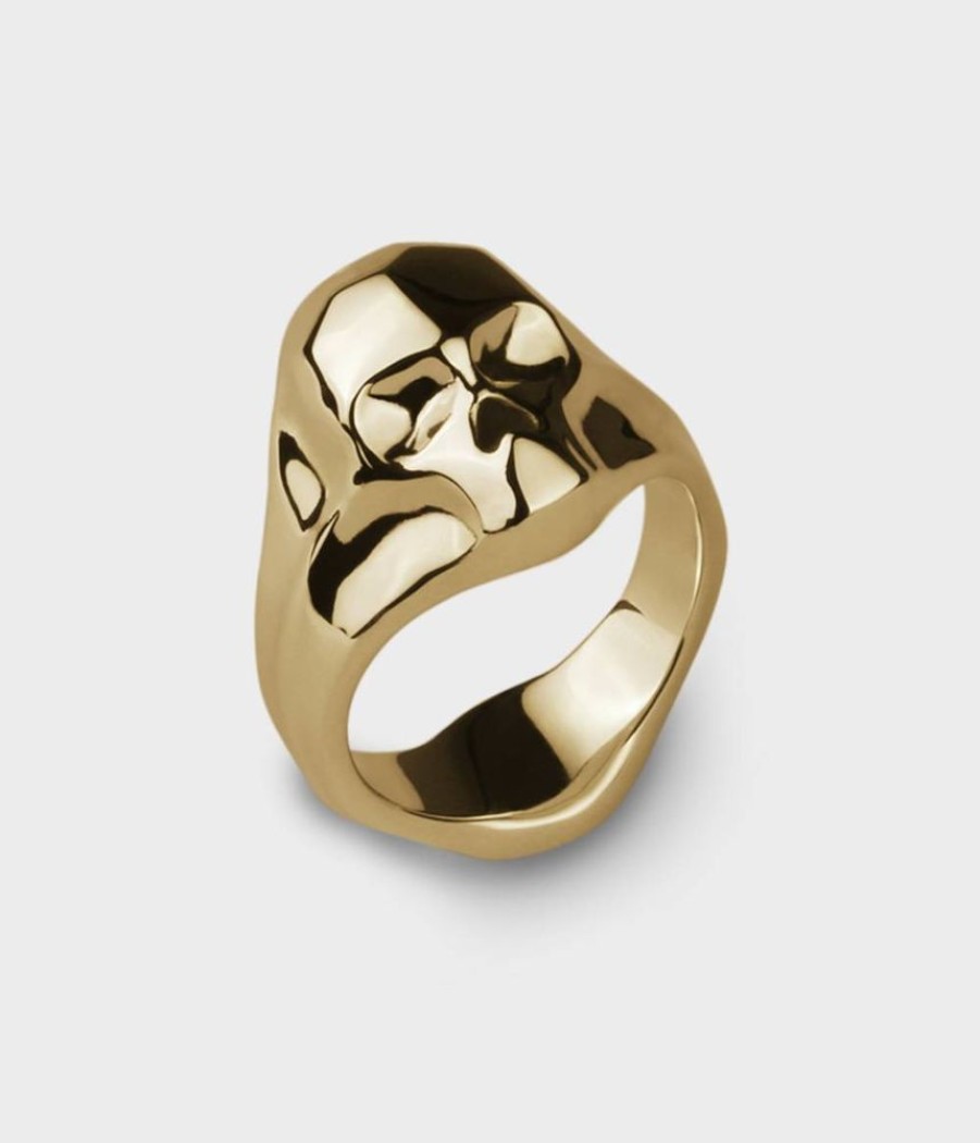 Women Stephen Einhorn | Carved Skull Ring