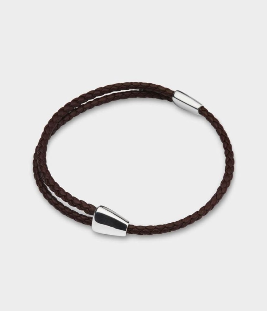 Love Stephen Einhorn Groom Jewellery | Adjustable Woven Leather Bracelet