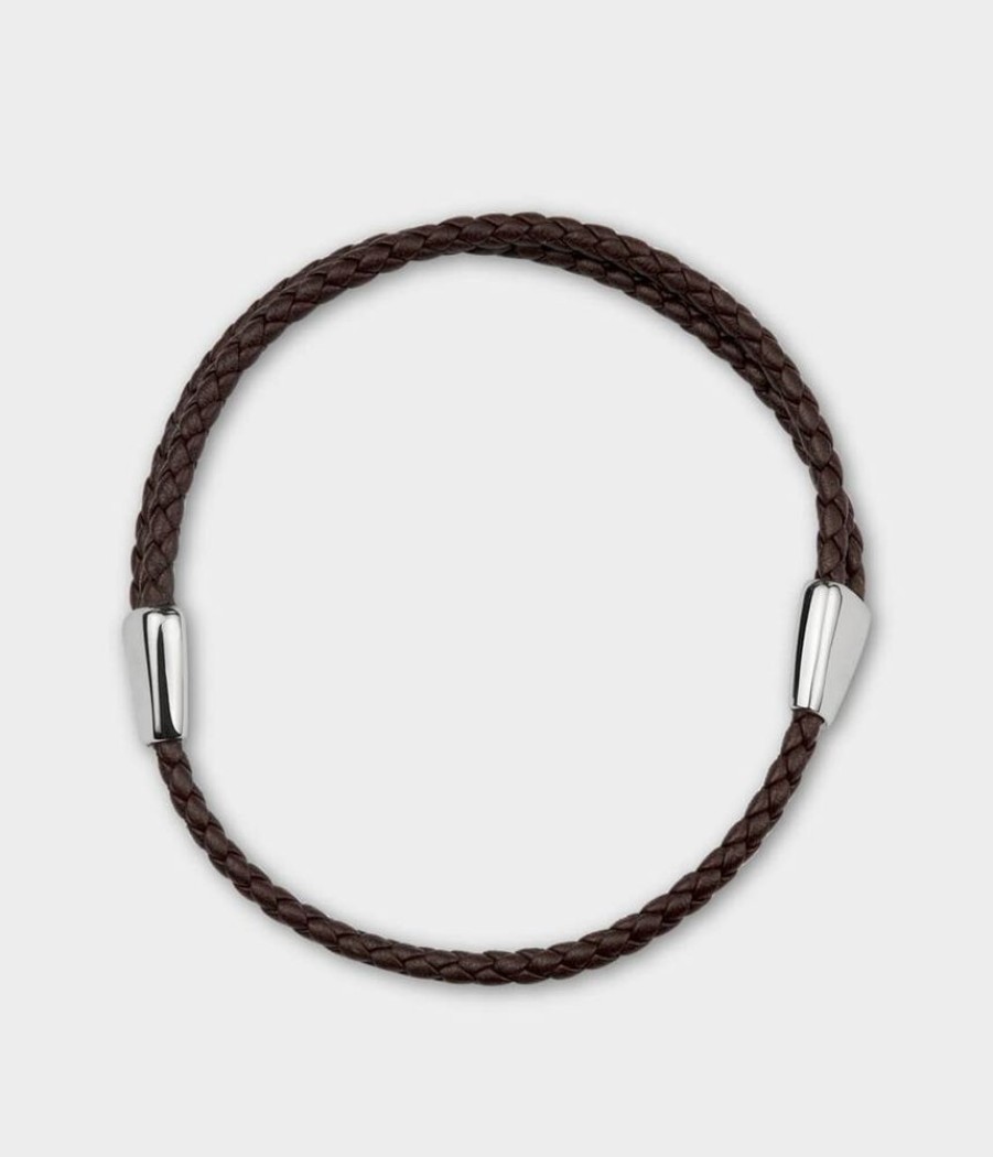 Love Stephen Einhorn Groom Jewellery | Adjustable Woven Leather Bracelet