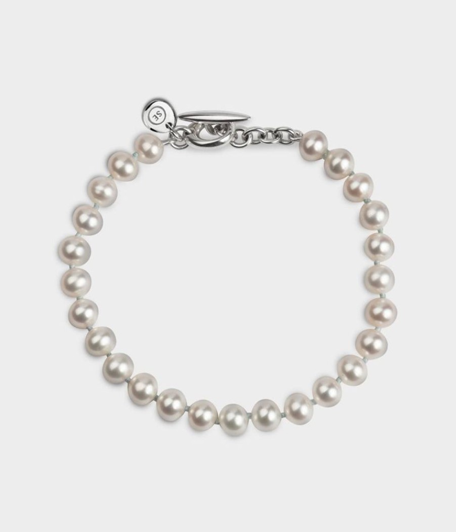 Women Stephen Einhorn | Hope Round Pearl Bracelet