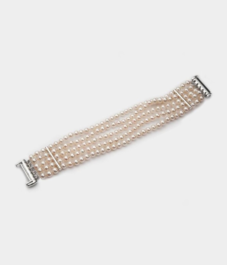 Women Stephen Einhorn | Josephine Five Strand Pearl Bracelet