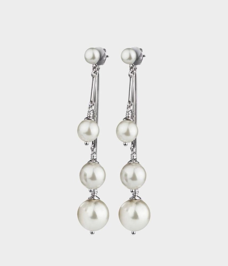 Women Stephen Einhorn | Blanche Pearl Earrings