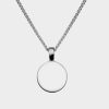 Love Stephen Einhorn Groom Jewellery | Silk Disc Necklace