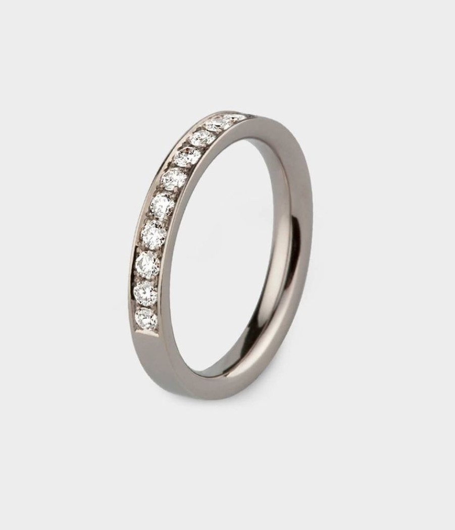 Women Stephen Einhorn | Circle Of Light 1/2 Carat Half Eternity Ring