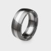 Men Stephen Einhorn | Metal Geo Ellipse Wide Ring