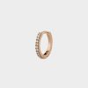 Women Stephen Einhorn | Pave Diamond Hoop Earring Small