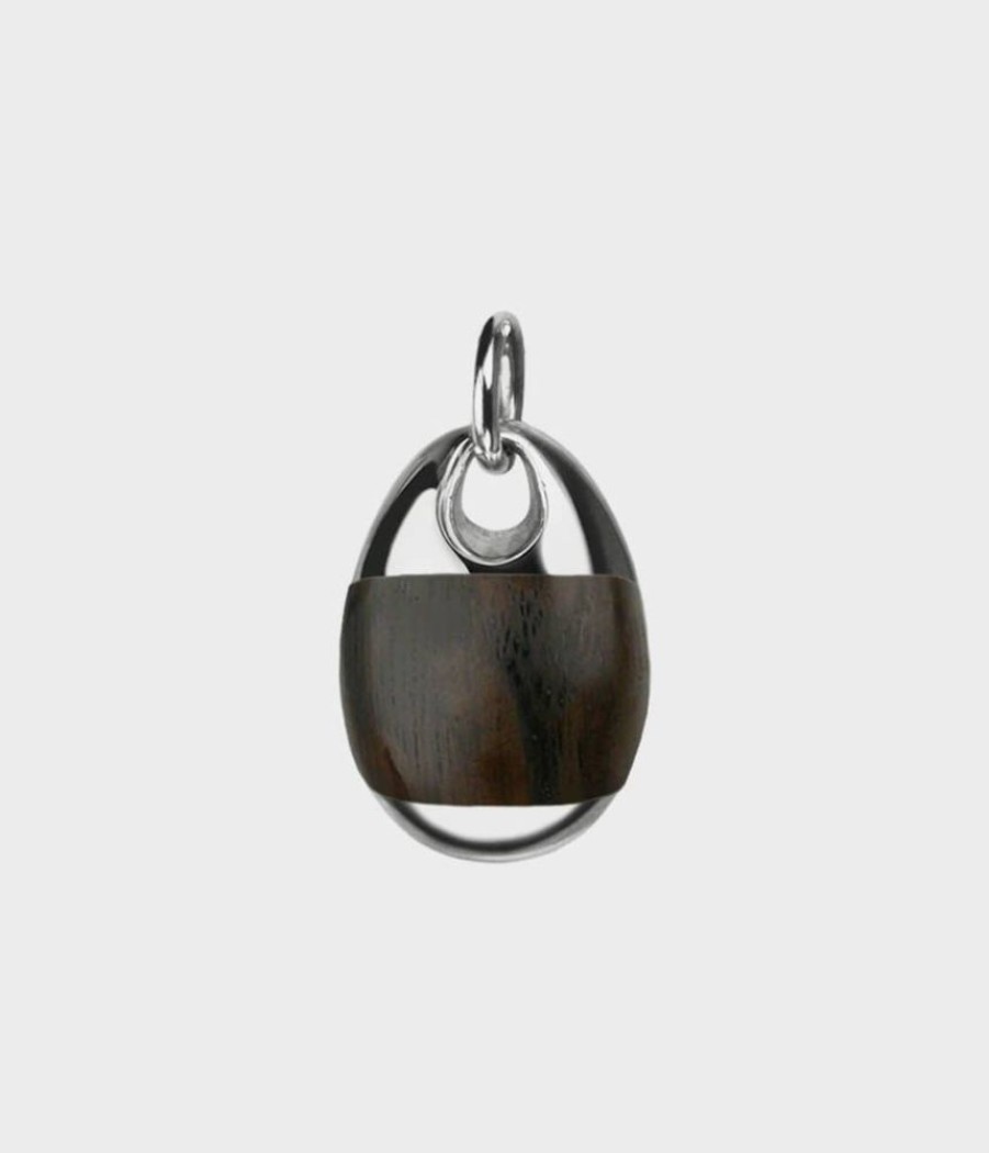 Women Stephen Einhorn | Thames Wood London Oak Pebble Charm