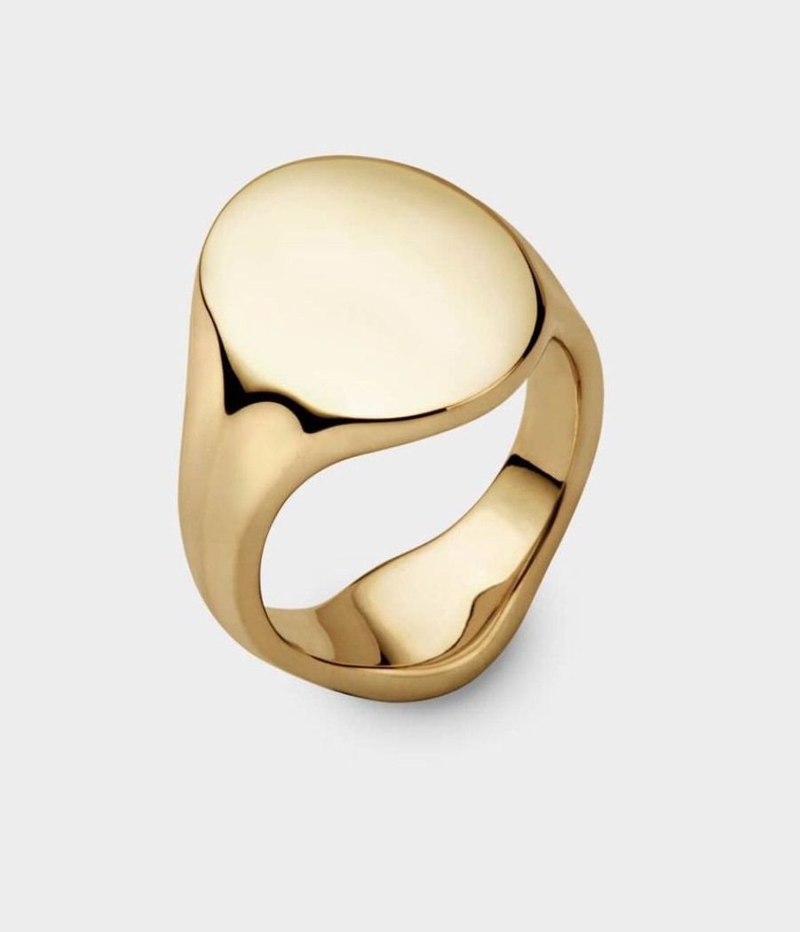 Women Stephen Einhorn | Oval Women'S Signet Ring