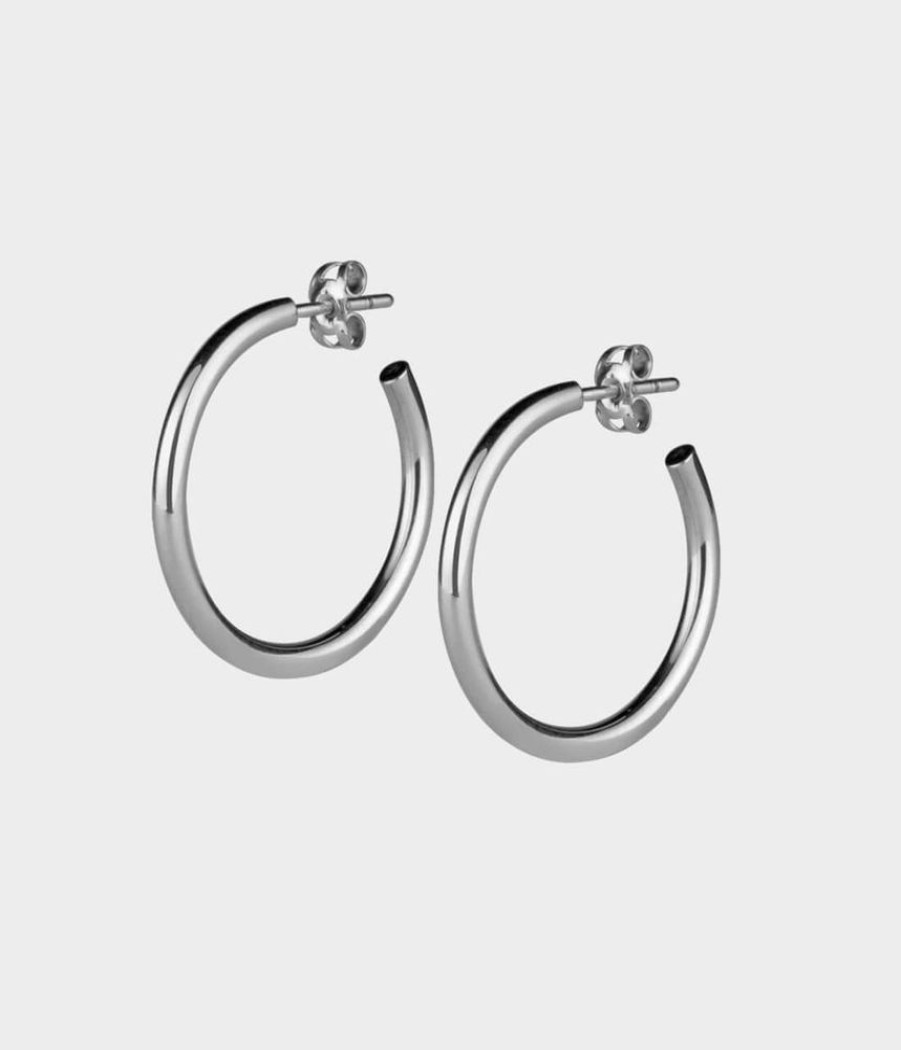 Women Stephen Einhorn | Twistio Hoop Earrings Medium