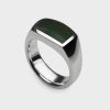 Men Stephen Einhorn | Inlaid Oxford Signet Ring