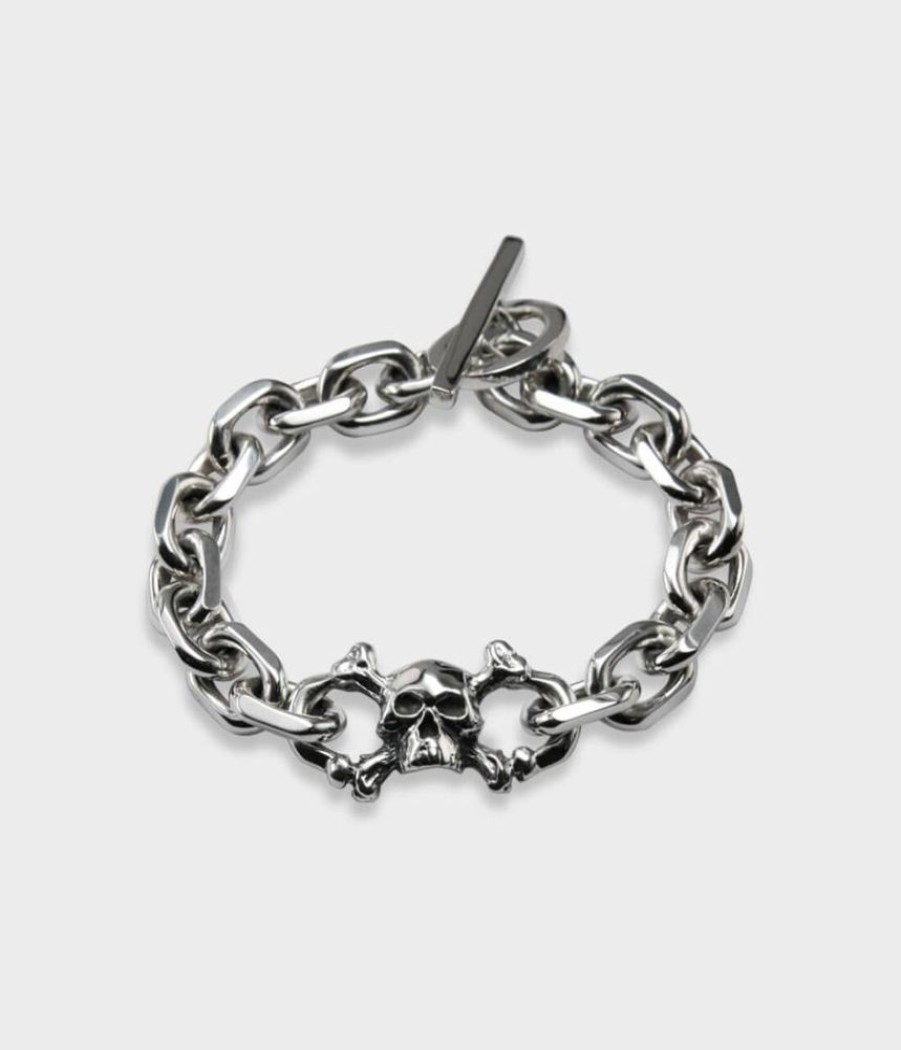 Women Stephen Einhorn | Skull Knife Edge Bracelet