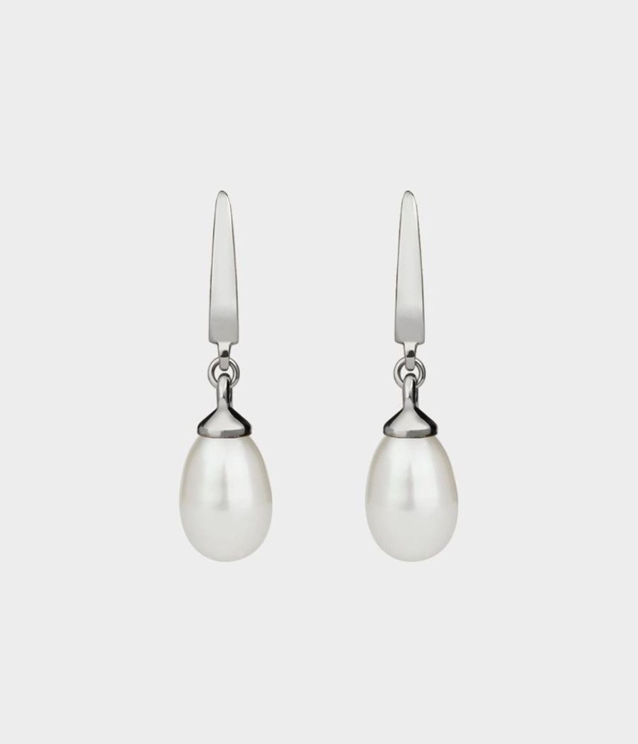 Women Stephen Einhorn | Large Vermeer Drop Pearl Earrings