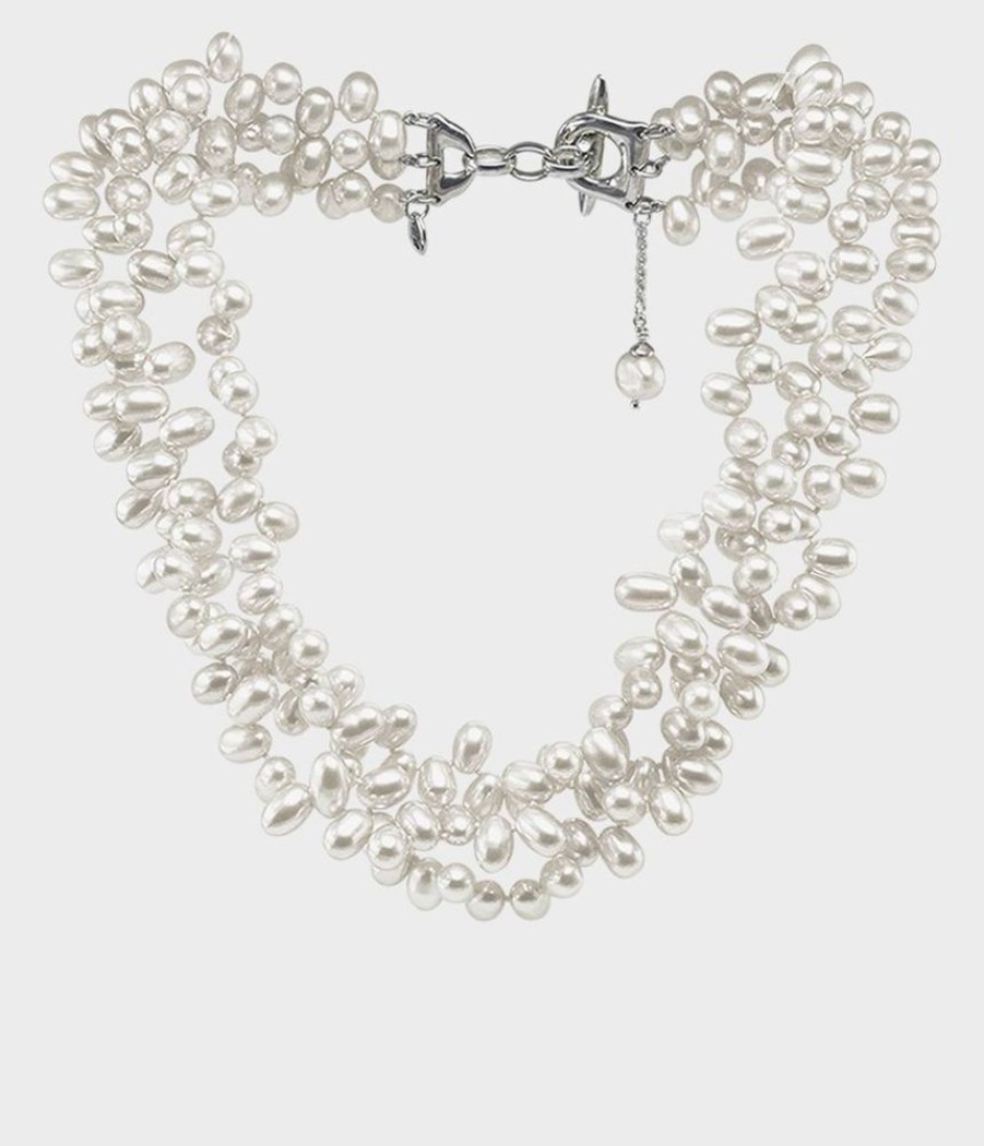 Women Stephen Einhorn | Contessa Triple Strand Pearl Necklace