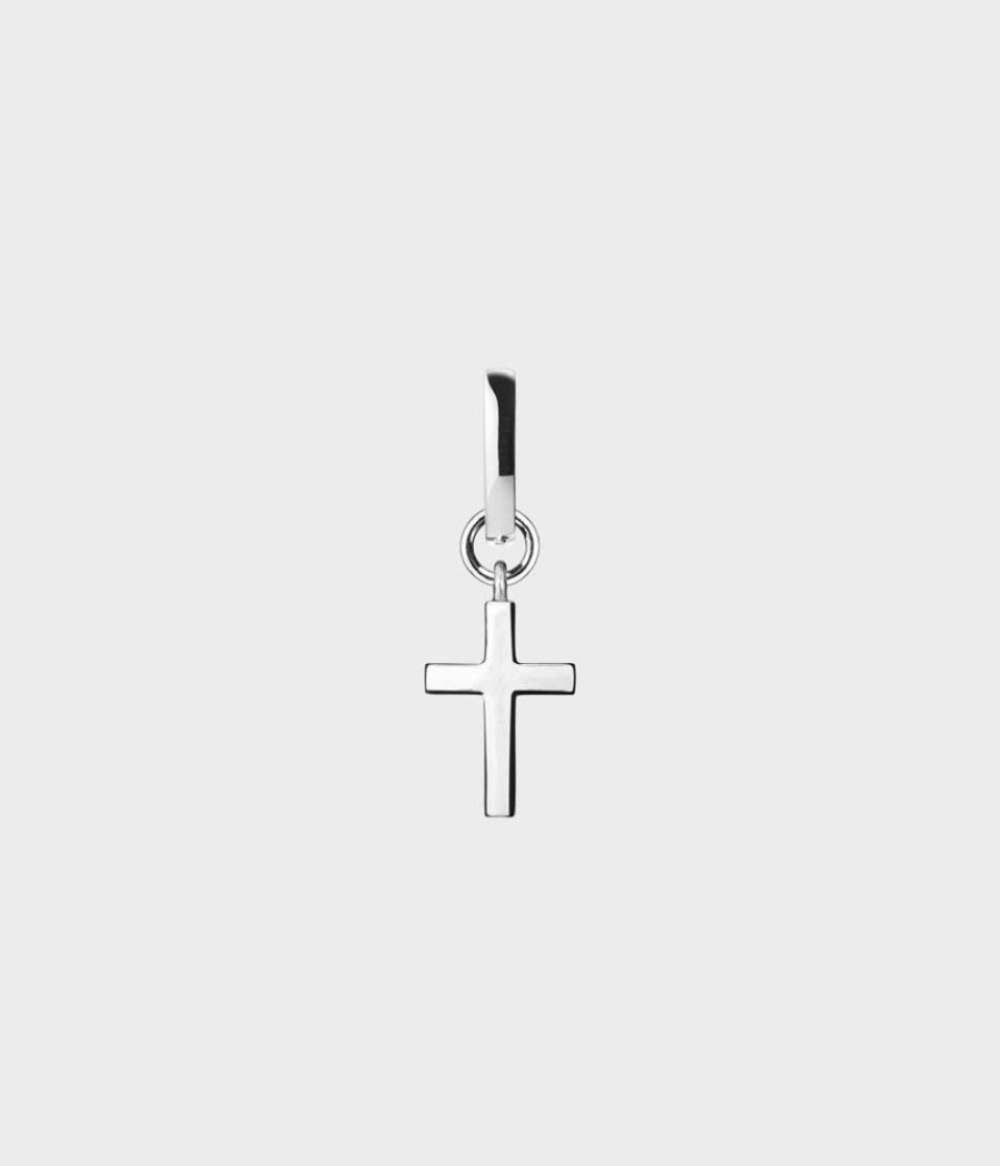 Women Stephen Einhorn | Cross Charm Hoop