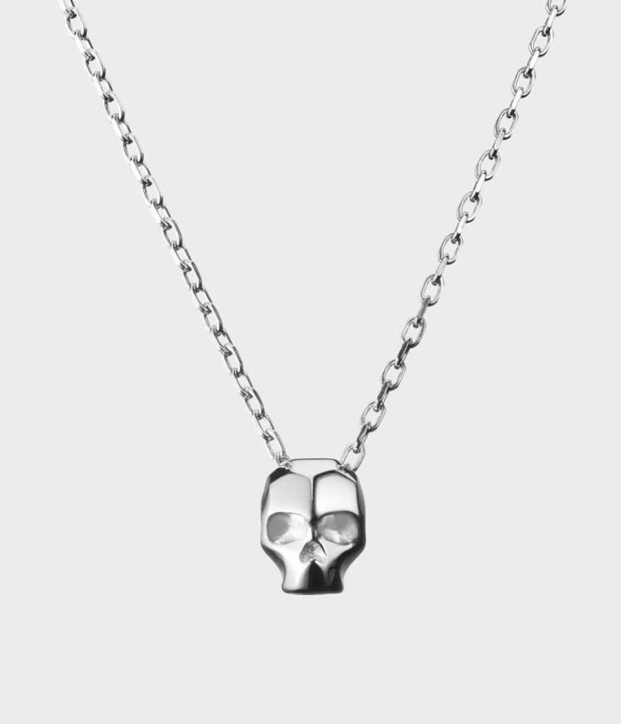 Women Stephen Einhorn | Carved Skull Necklace