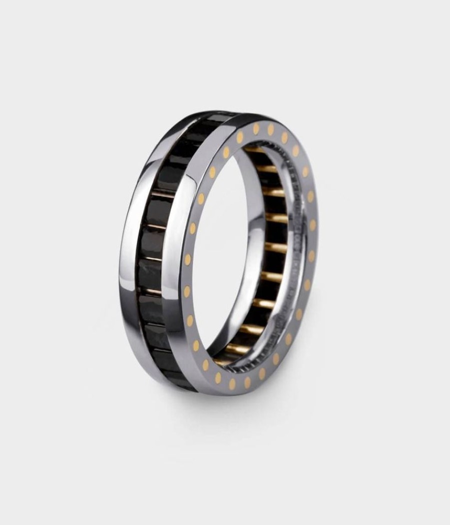 Men Stephen Einhorn | Geo Ellipse Eternity Ring