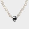 Women Stephen Einhorn | Skull & Pearl Necktie