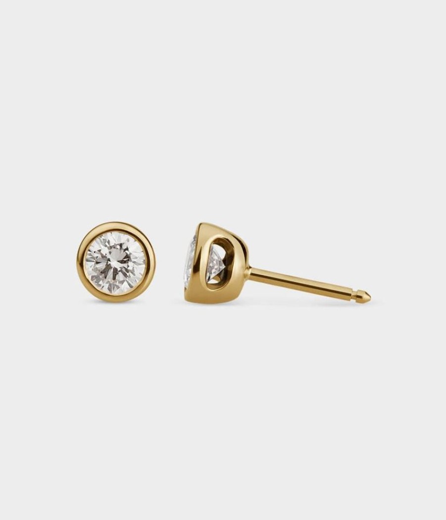 Women Stephen Einhorn | Halo Stud Earrings Large