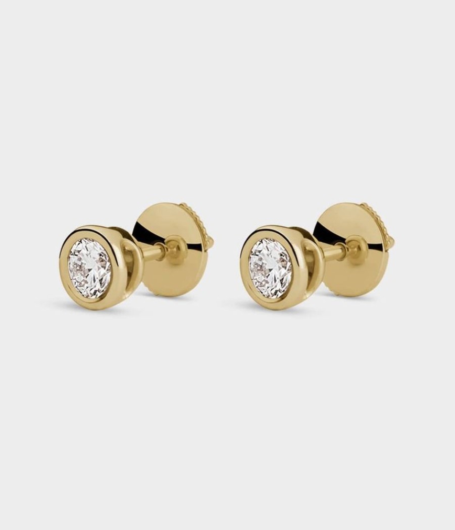 Women Stephen Einhorn | Halo Stud Earrings Large