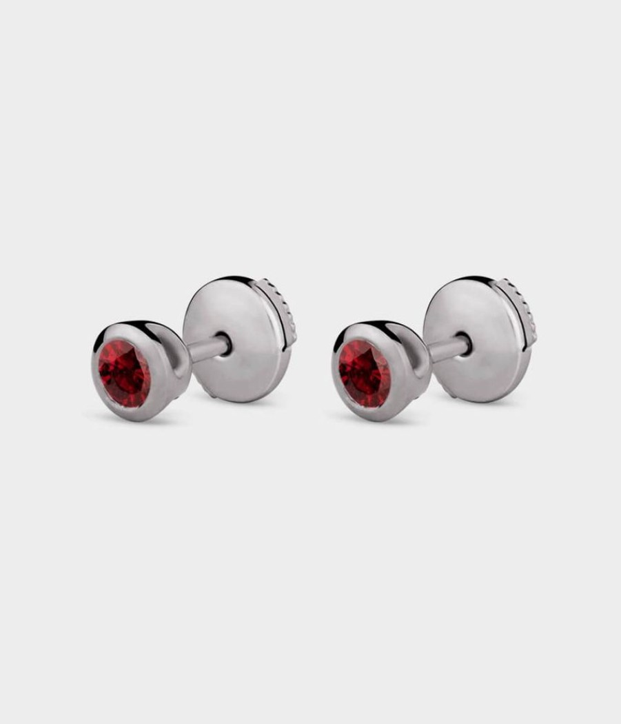 Women Stephen Einhorn | Halo Stud Earrings Medium