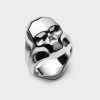 Women Stephen Einhorn | Large Carved Skull Ring