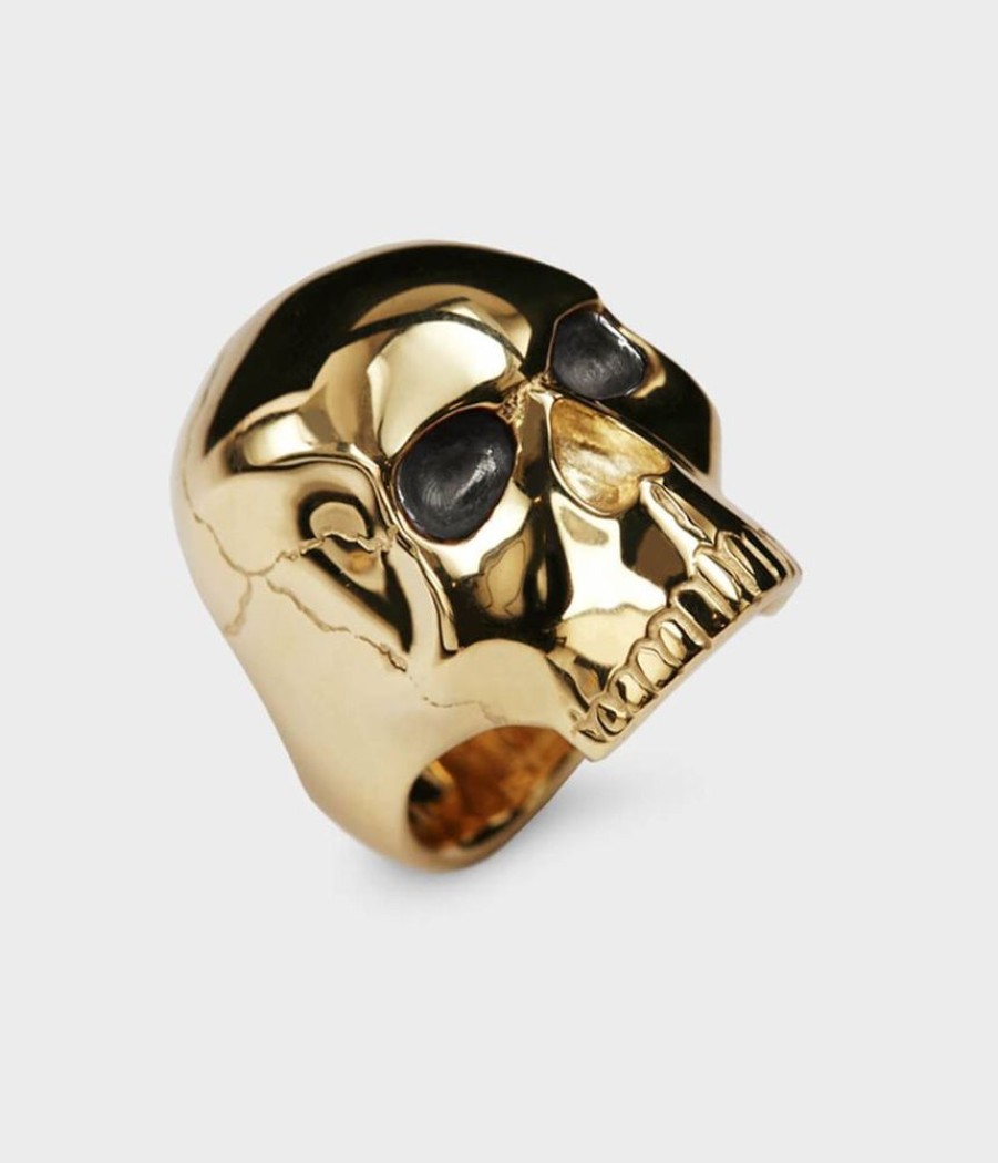 Men Stephen Einhorn | Large Skull Ring