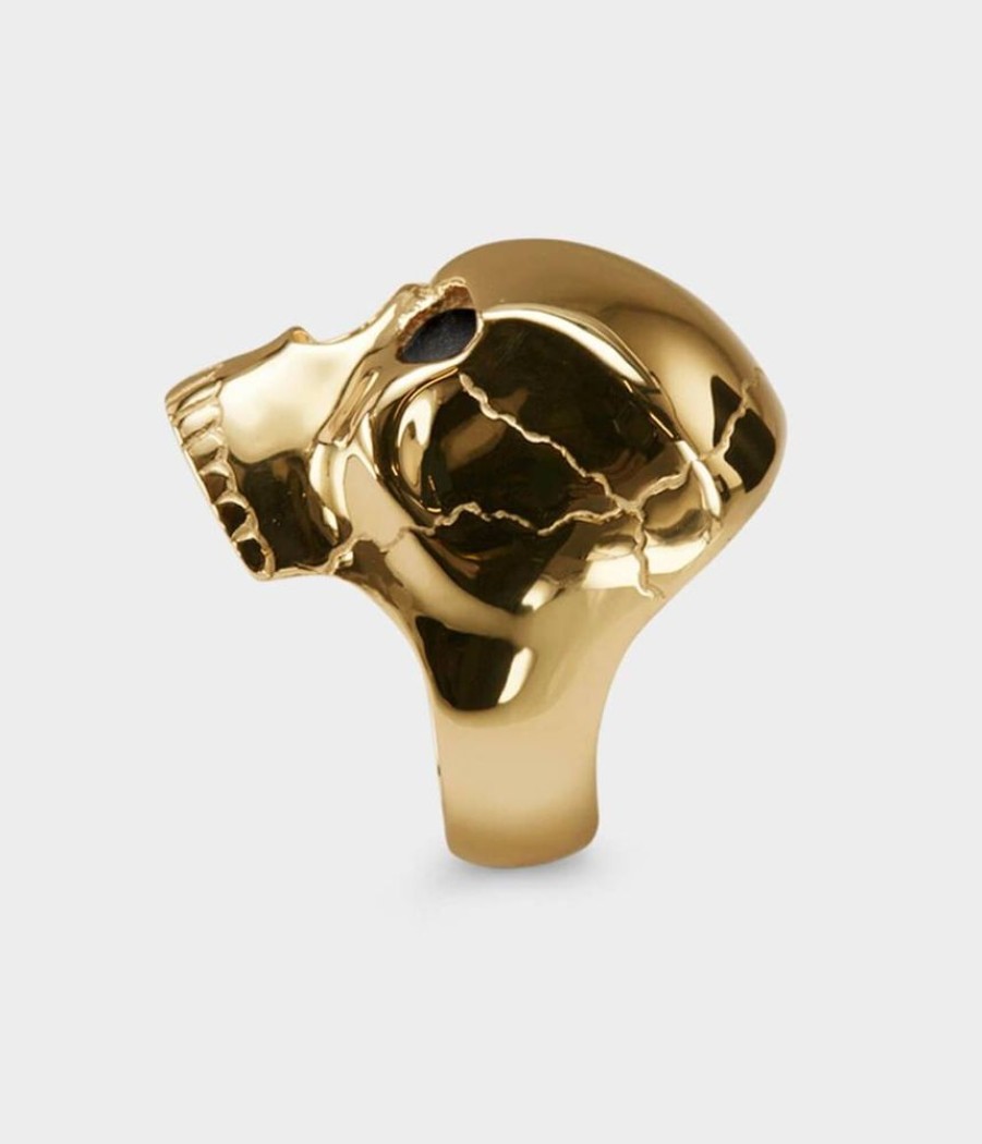 Men Stephen Einhorn | Large Skull Ring