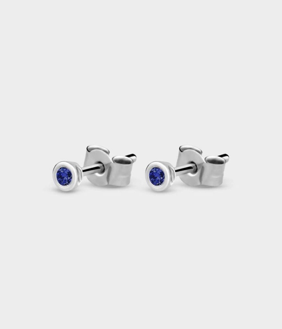 Women Stephen Einhorn | Mini Halo Stud Earrings